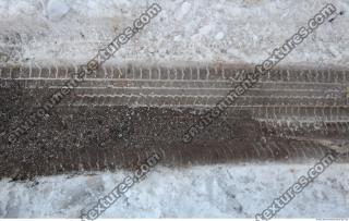 photo texture of snow trace